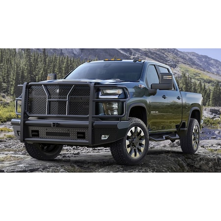 Steelcraft Automotive 2023 Silverado 2500/3500 Black Hd Front Bumper Replacements HD10447RC